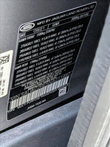 Certified 2022 Land Rover Range Rover Sport SVR Carbon Edition AWD/4WD image 26