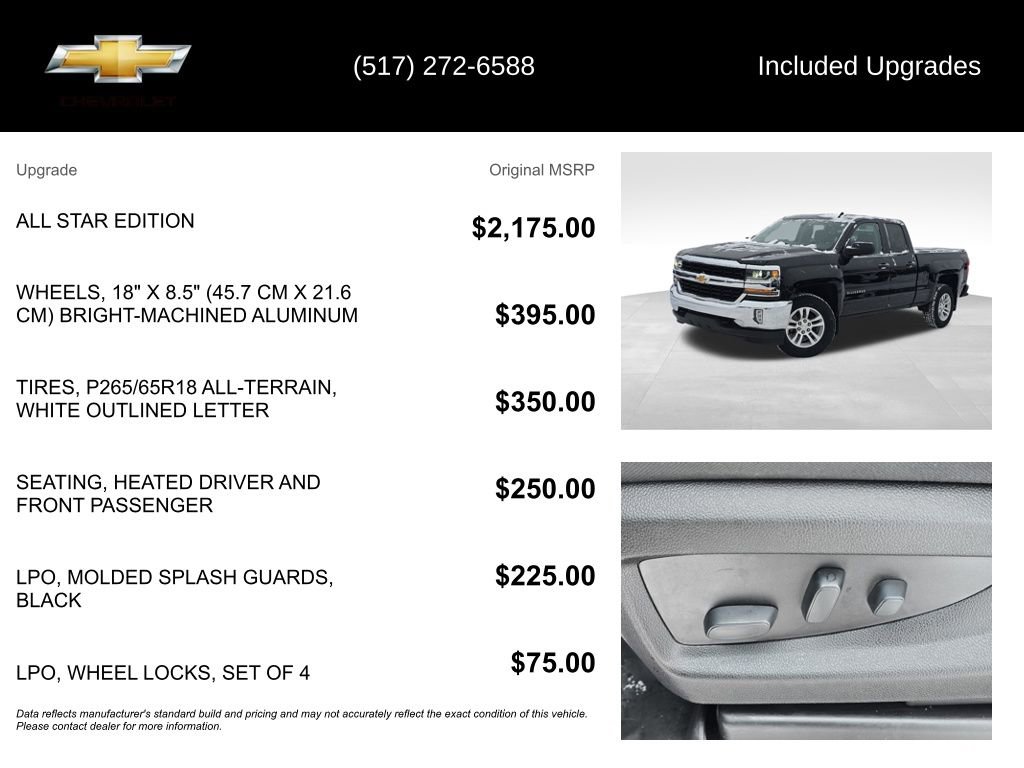 Used 2018 Chevrolet Silverado 1500 LT w/ All Star Edition image 5