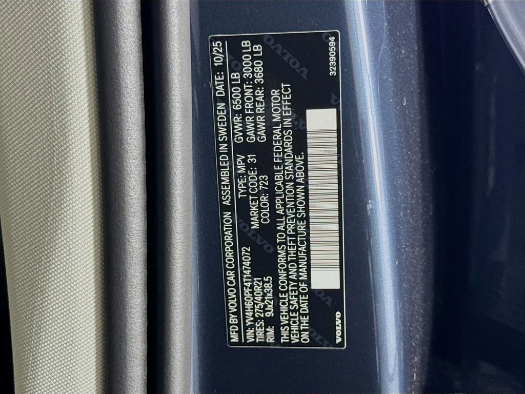 New 2026 Volvo XC90 T8 Ultra w/ Protection Package Premier image 34