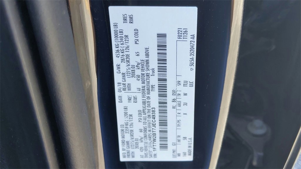 Used 2018 Ford F250 Lariat w/ Lariat Ultimate Package image 14