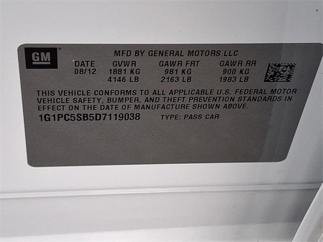 Used 2013 Chevrolet Cruze LT w/ All-Star Edition image 22