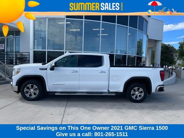 Certified 2021 GMC Sierra 1500 SLT w/ SLT Convenience Package AWD/4WD image 2