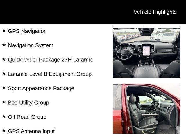 Used 2023 RAM 1500 Laramie AWD/4WD image 12