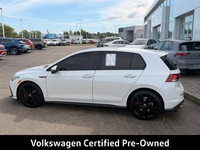 Certified 2023 Volkswagen GTI SE w/ SE Leather Package FWD image 2