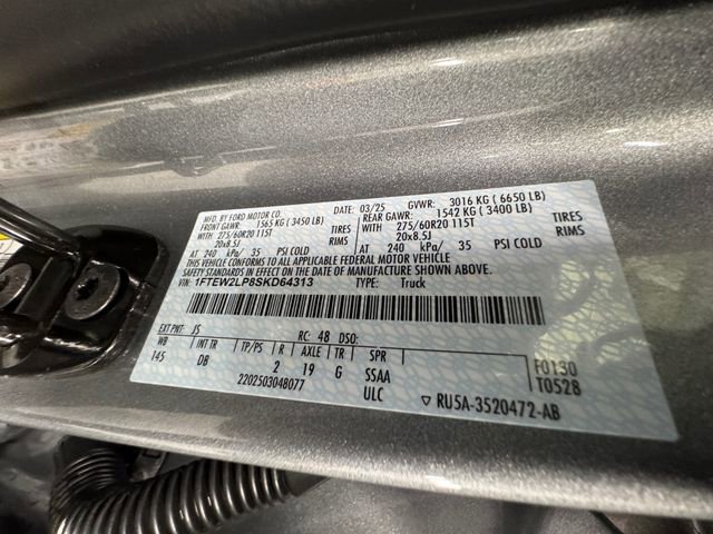 Used 2025 Ford F150 STX w/ STX Black Appearance Package image 25