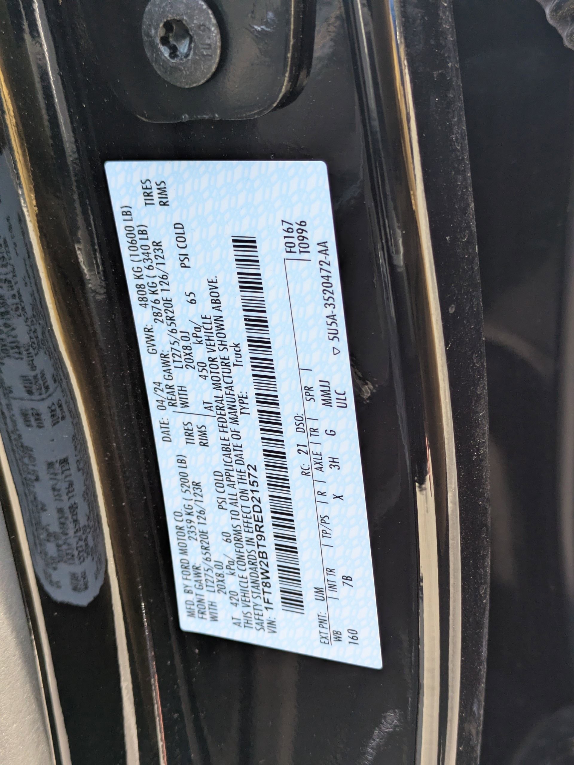 Certified 2024 Ford F250 Platinum image 44