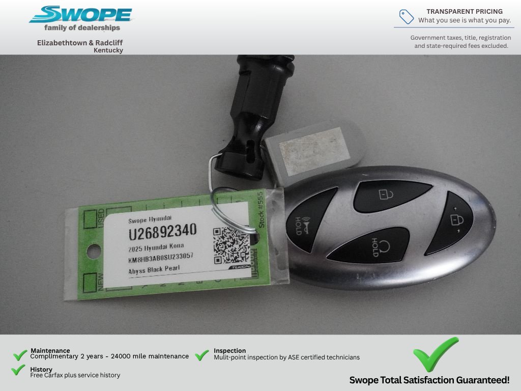 Certified 2025 Hyundai Kona SEL FWD image 27