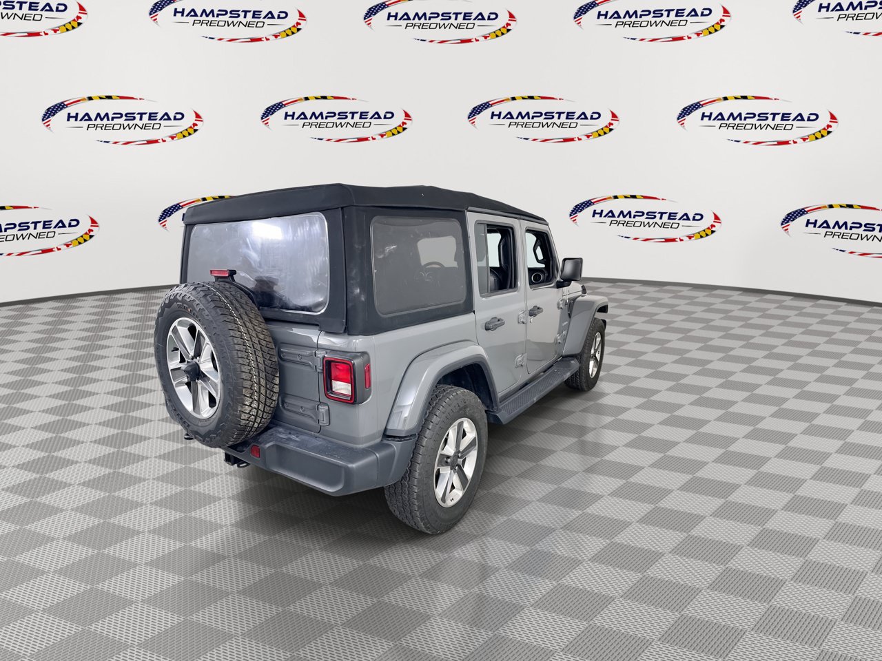 Used 2020 Jeep Wrangler Unlimited Sahara AWD/4WD image 9