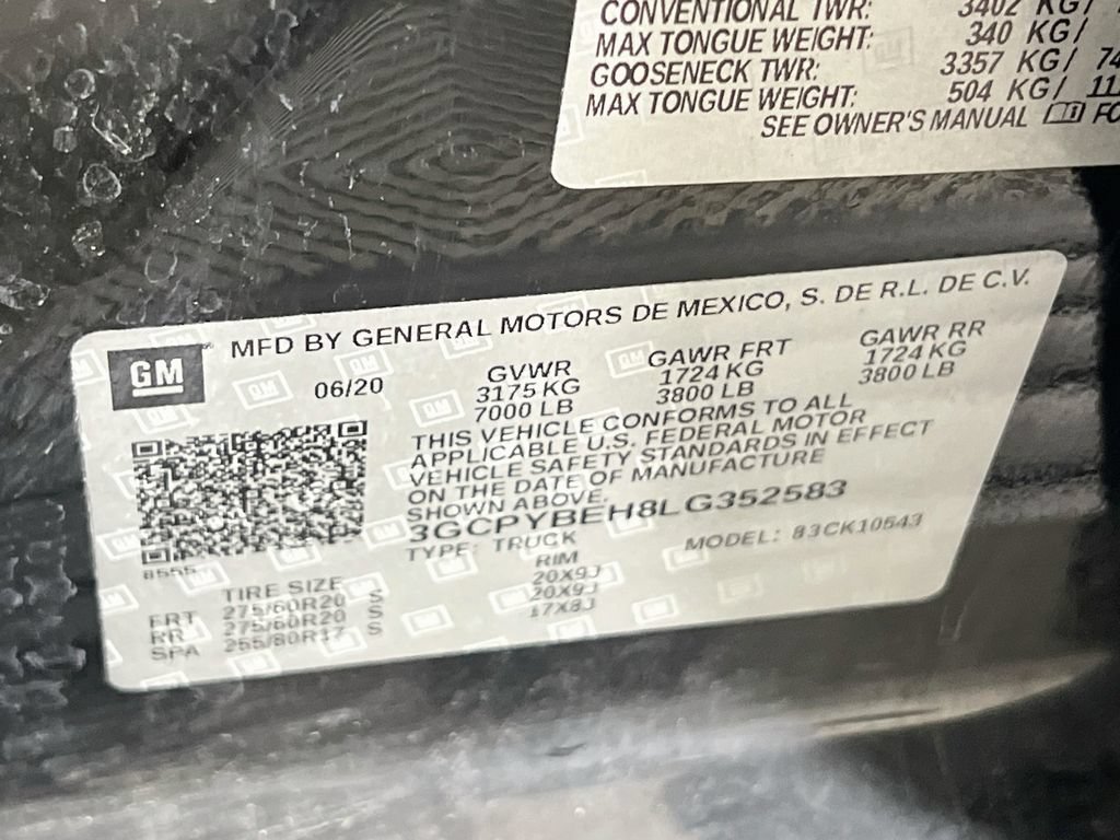 Certified 2020 Chevrolet Silverado 1500 Custom w/ Custom Value Package AWD/4WD image 25