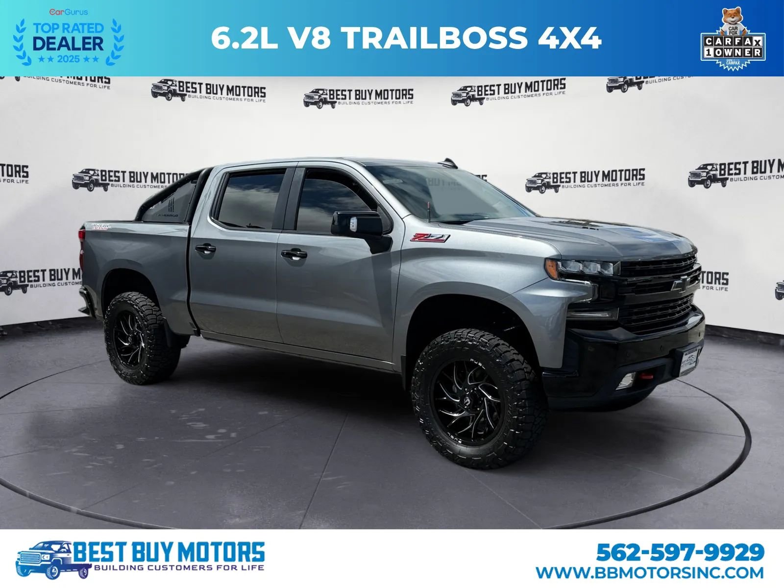 Used 2022 Chevrolet Silverado 1500 LT Trail Boss w/ Safety Package AWD/4WD image 1