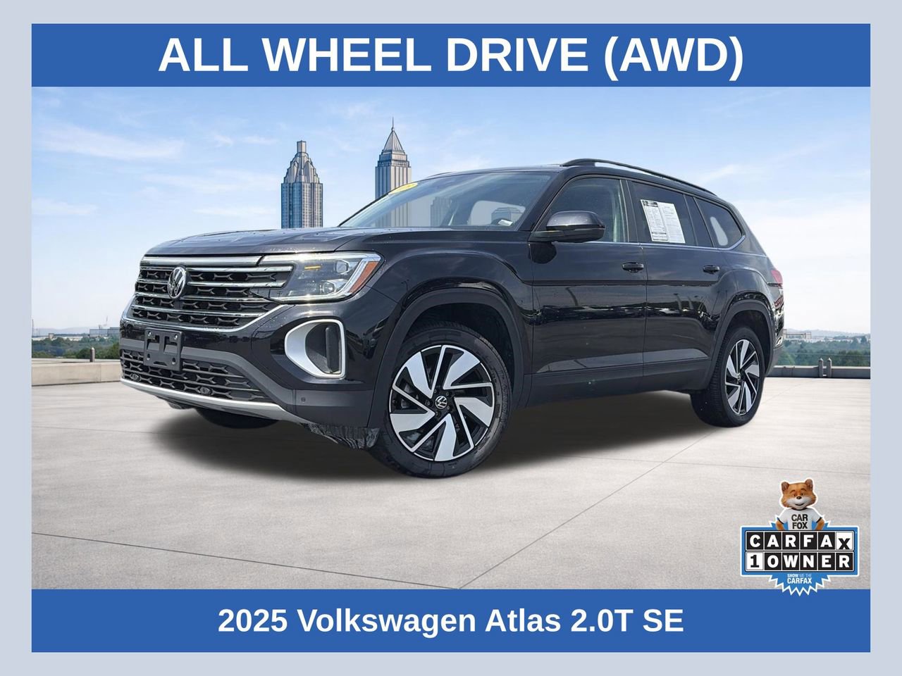 Used 2025 Volkswagen Atlas SE AWD/4WD image 1