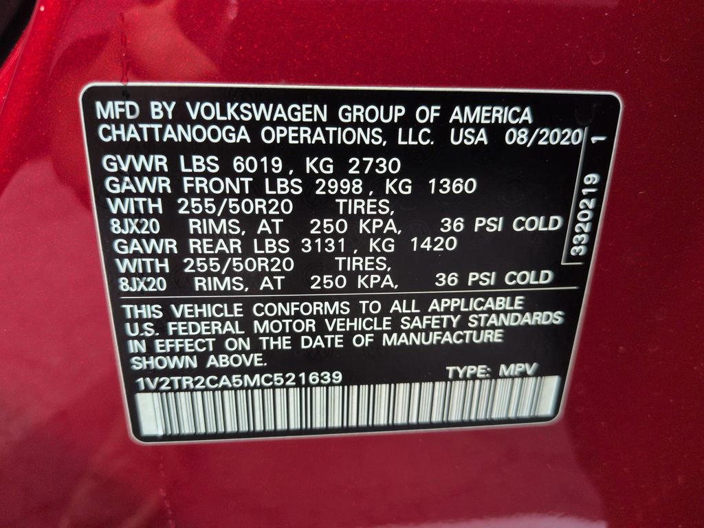 Used 2021 Volkswagen Atlas SEL Premium AWD/4WD image 29