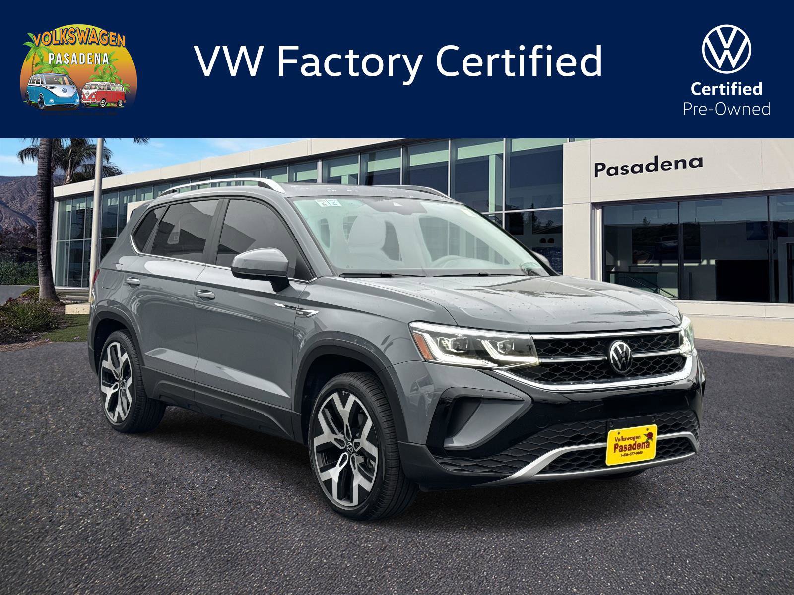 Certified 2023 Volkswagen Taos SEL