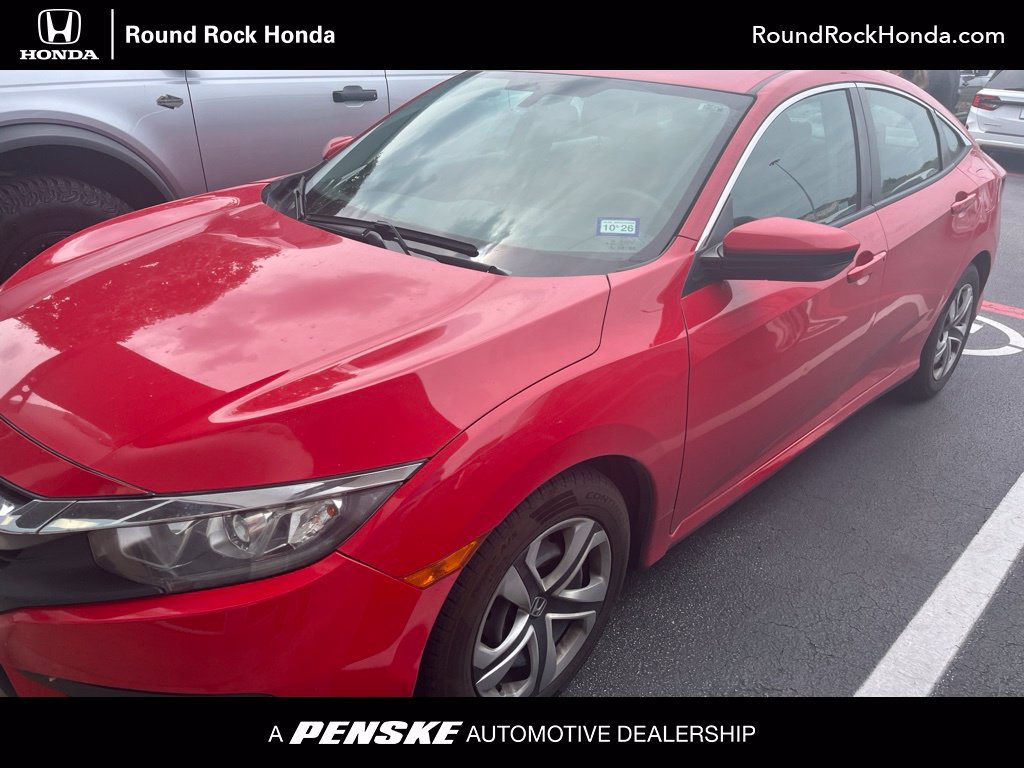 Certified 2018 Honda Civic LX