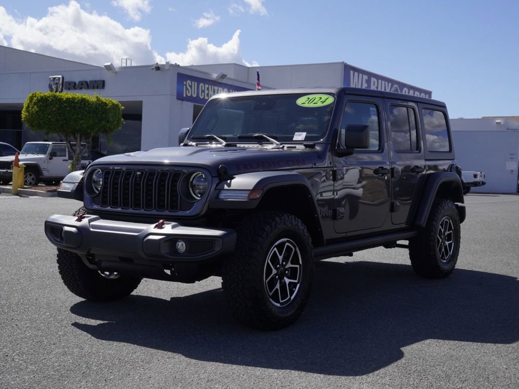 Certified 2024 Jeep Wrangler Unlimited Rubicon w/ Technology Group image 8