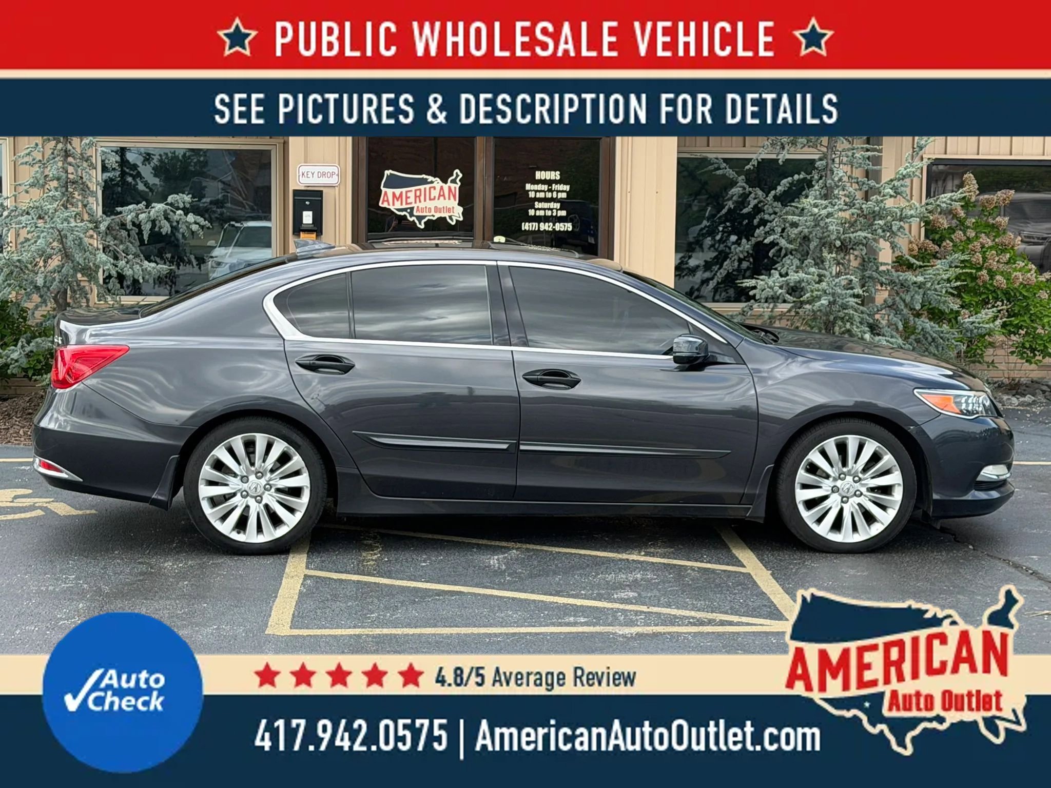 Used 2014 Acura RLX w/ Technology Package image 9