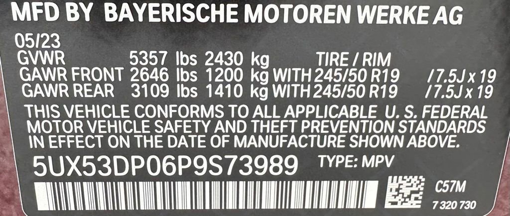 Used 2023 BMW X3 xDrive30i w/ Convenience Package AWD/4WD image 44