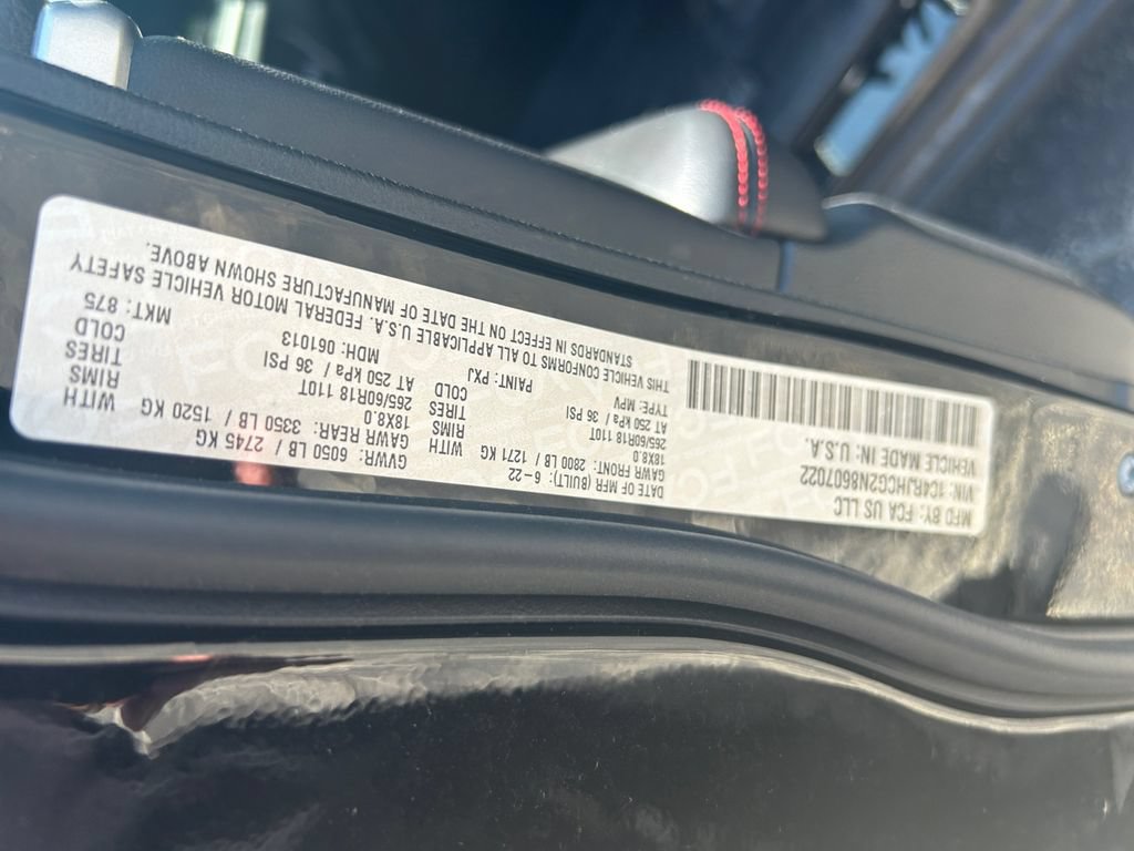 Certified 2022 Jeep Grand Cherokee Trailhawk AWD/4WD image 32