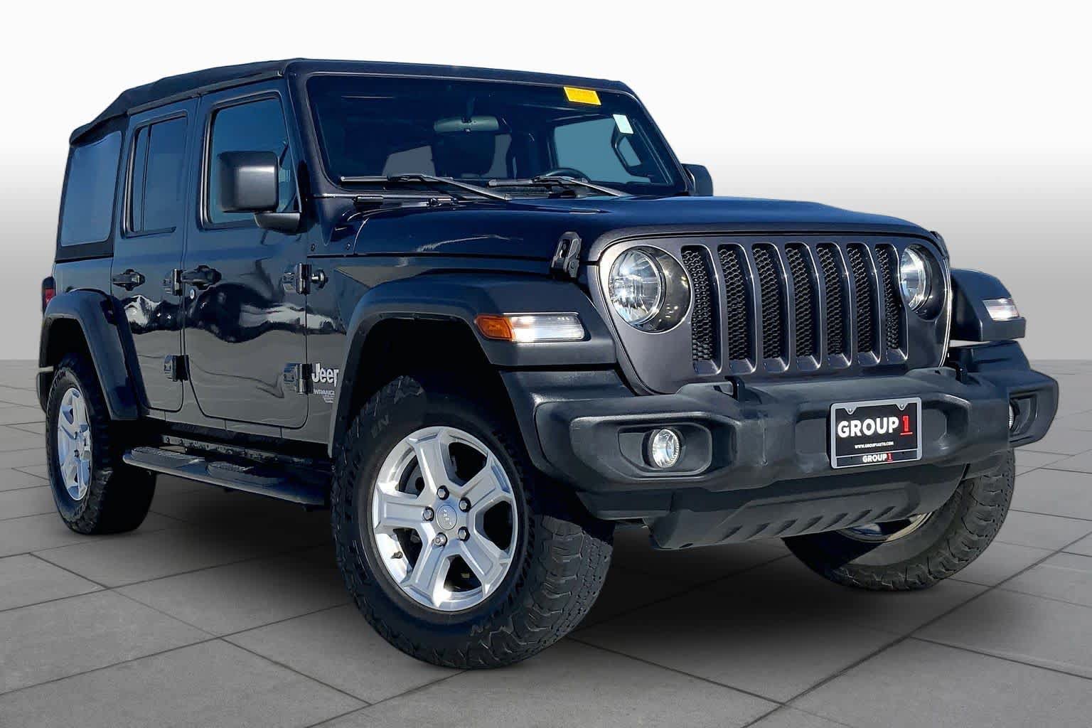 Used 2019 Jeep Wrangler Unlimited Sport S AWD/4WD image 2