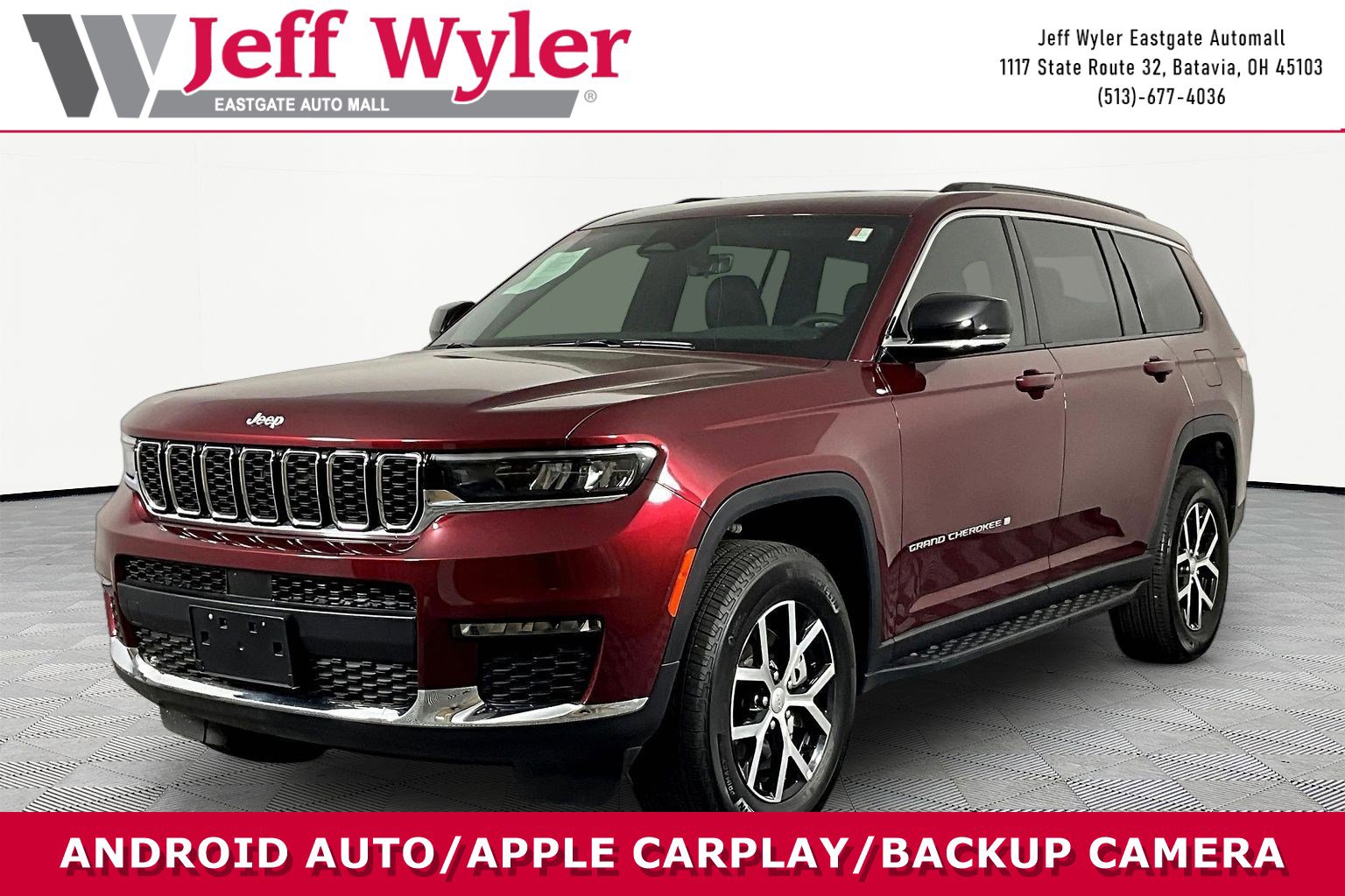 Used 2025 Jeep Grand Cherokee L Limited w/ Trailer Tow Package AWD/4WD image 1