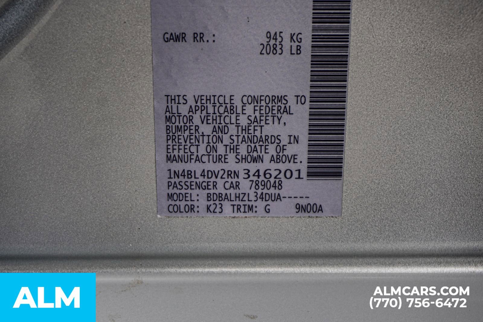 Used 2024 Nissan Altima 2.5 SV image 62