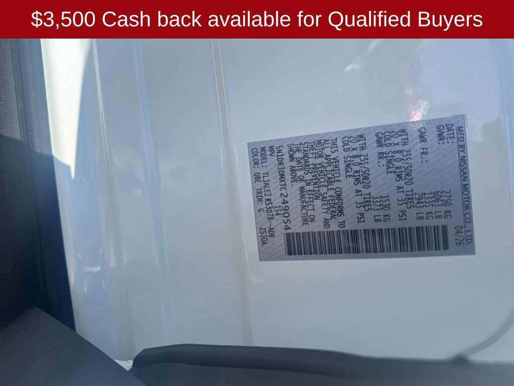 New 2026 Nissan Pathfinder Platinum image 31