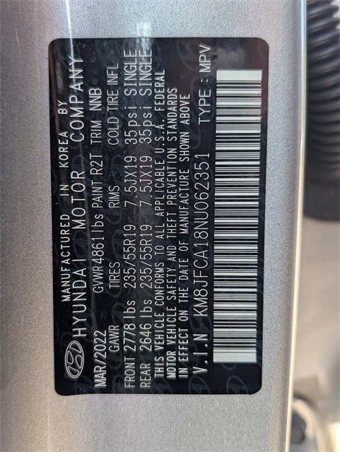 Used 2022 Hyundai Tucson SEL image 2