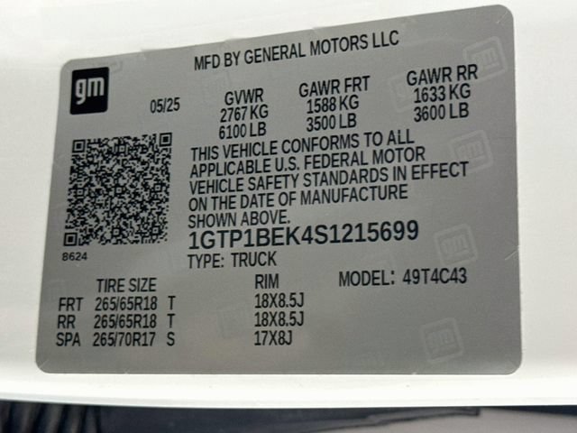 Used 2025 GMC Canyon Elevation w/ Convenience Package RWD image 32