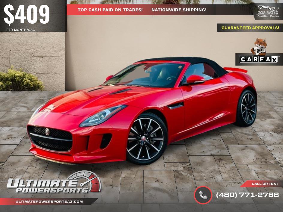 Used 2016 Jaguar F-TYPE Convertible RWD image 2
