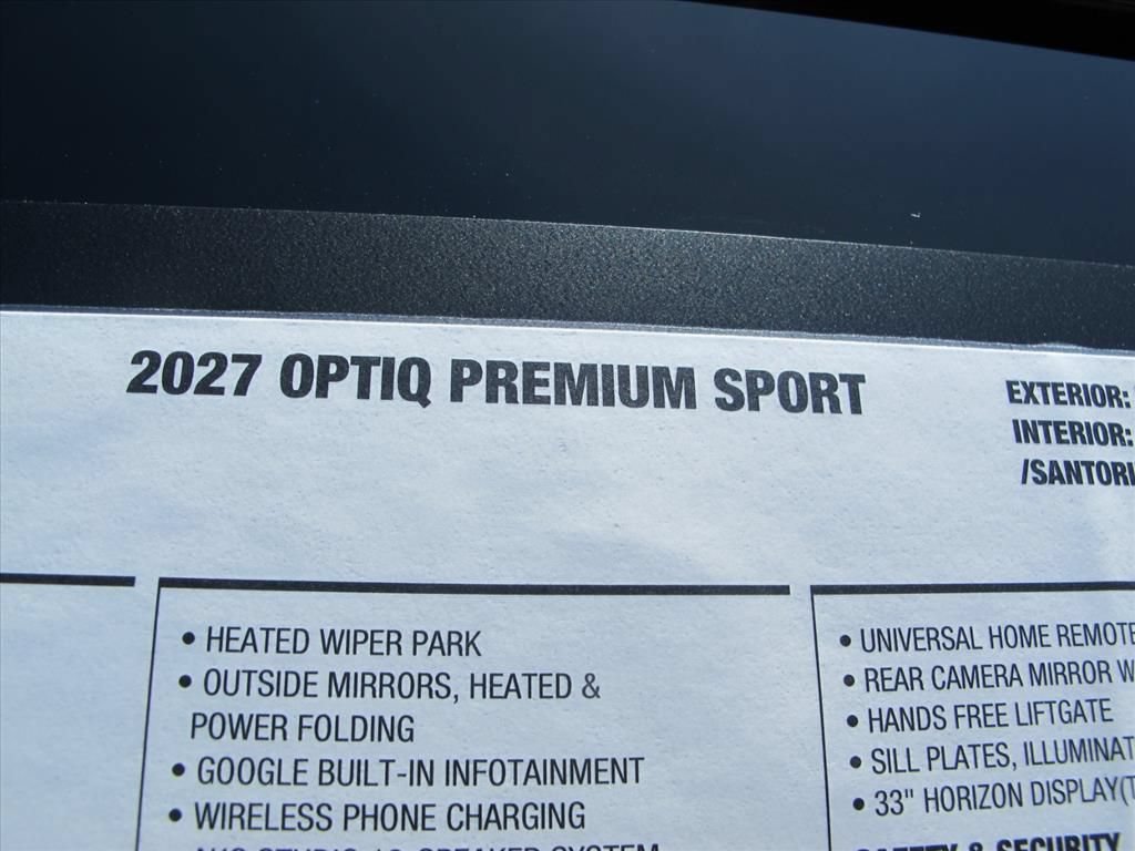 New 2027 Cadillac Optiq Premium Sport RWD image 9