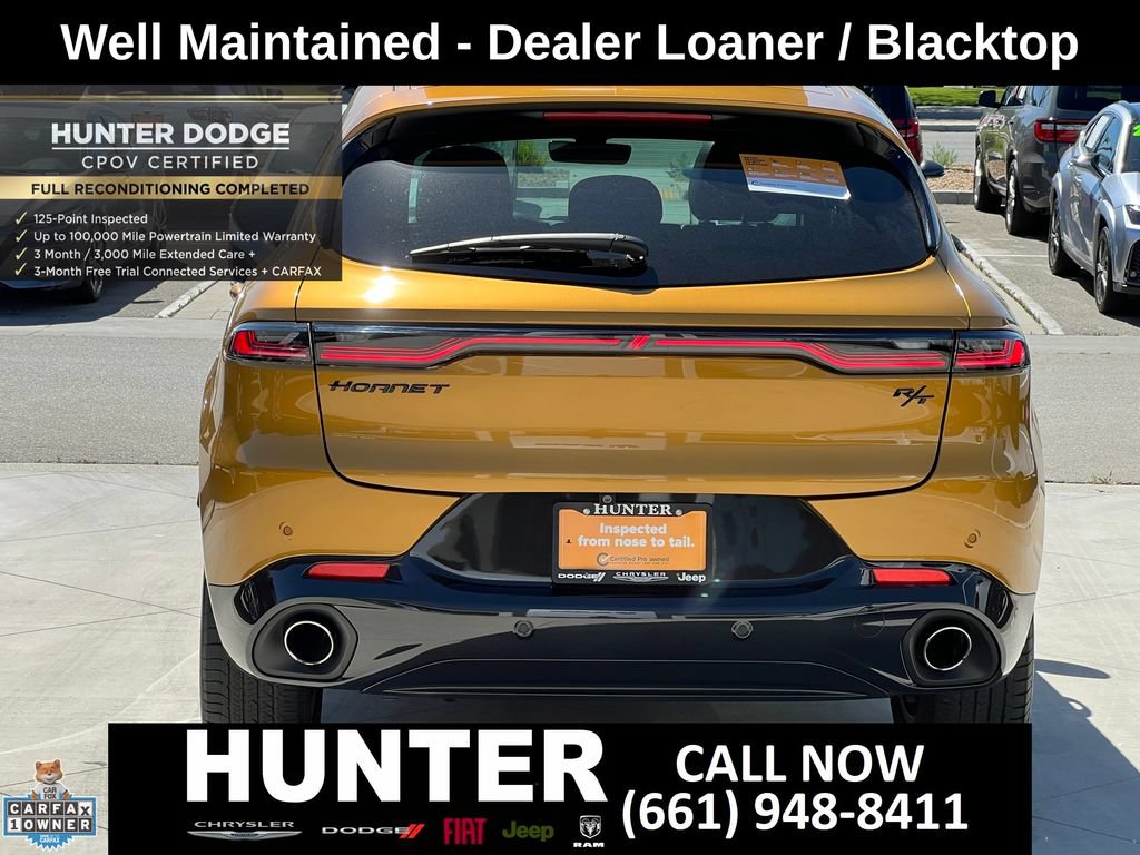 Certified 2024 Dodge Hornet R/T Plus w/ Tech Pack Plus w/o Parking AWD/4WD image 7