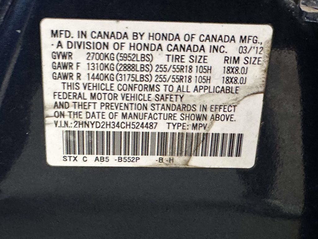 Used 2012 Acura MDX w/ Technology Package AWD/4WD image 39