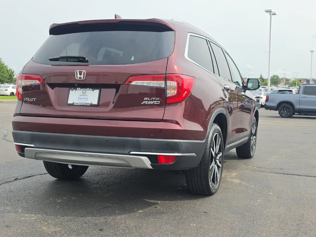 Certified 2022 Honda Pilot Elite image 8