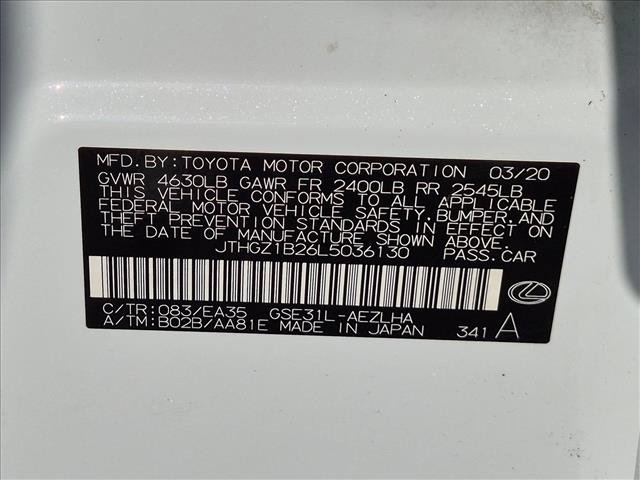 Used 2020 Lexus IS 350 F Sport w/ F Sport Package RWD image 22