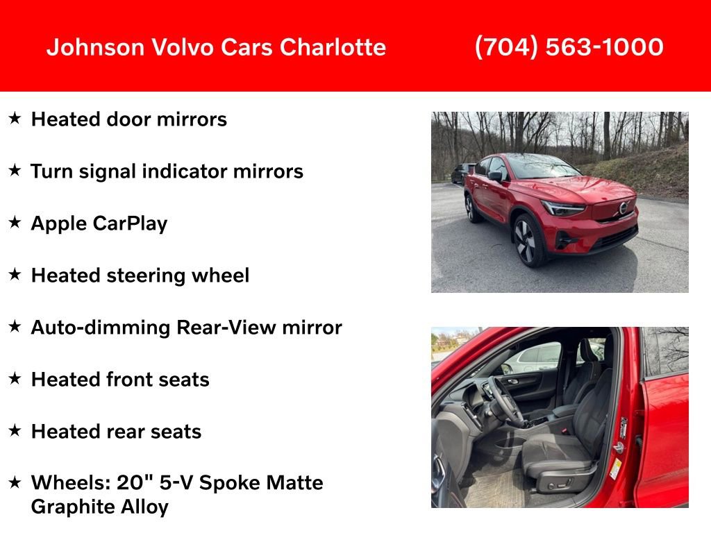 Used 2023 Volvo C40 P8 Recharge Ultimate image 6