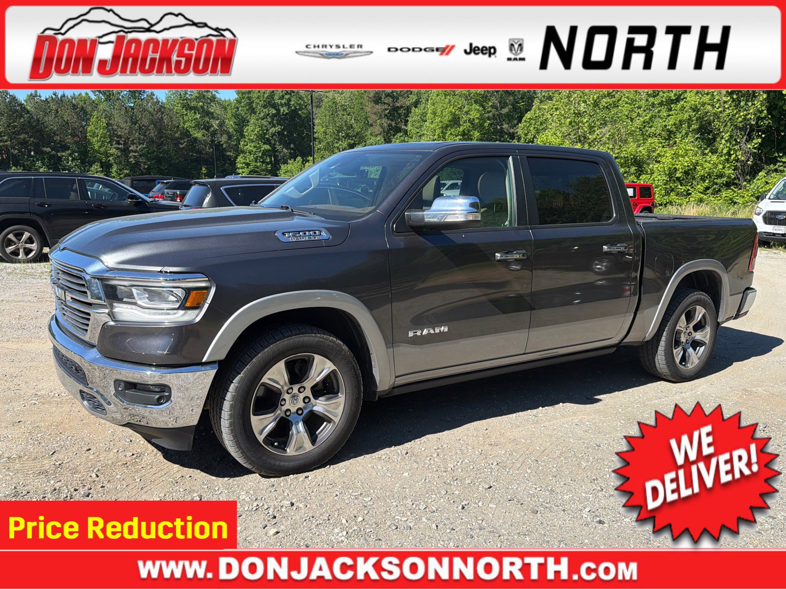 Used 2019 RAM 1500 Laramie AWD/4WD image 1