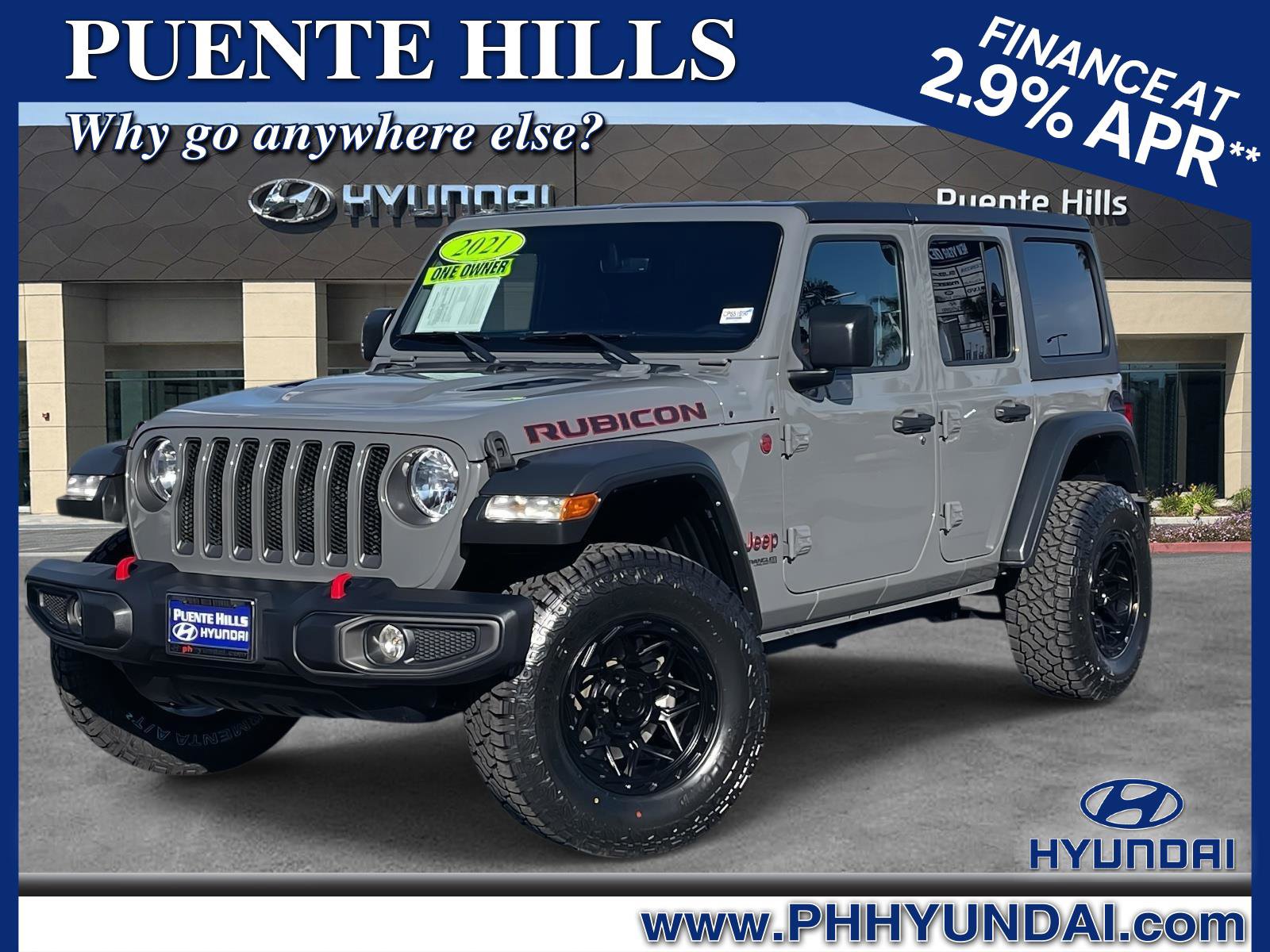 Used 2021 Jeep Wrangler Unlimited Rubicon