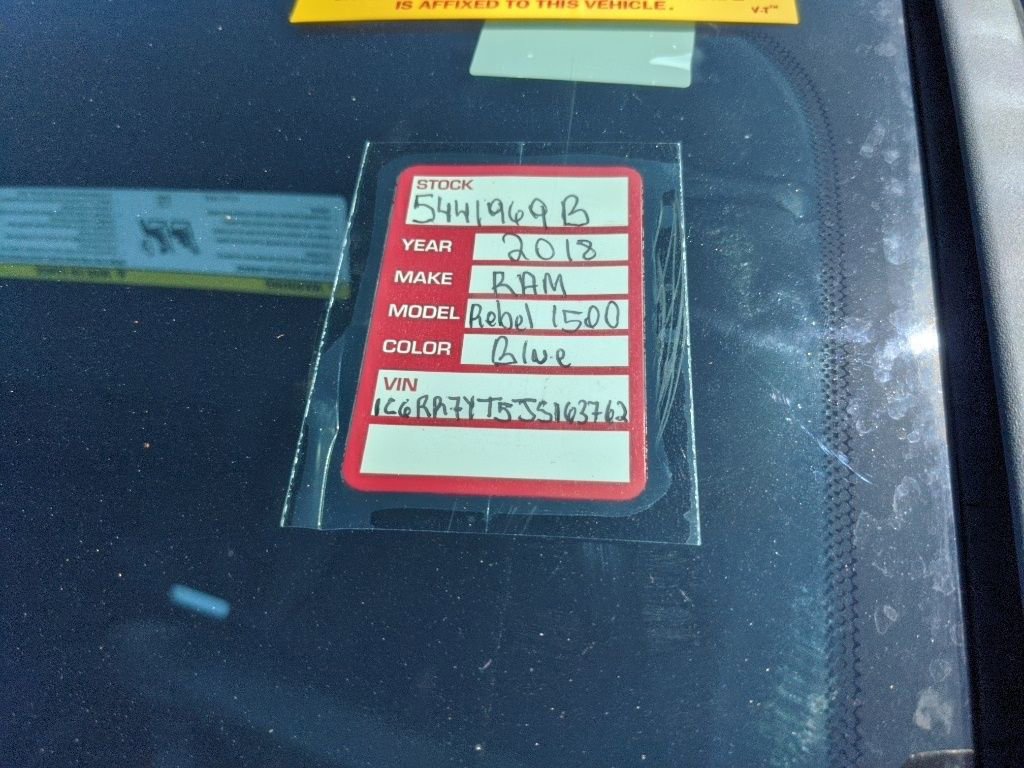 Used 2018 RAM 1500 Rebel w/ Luxury Group image 10