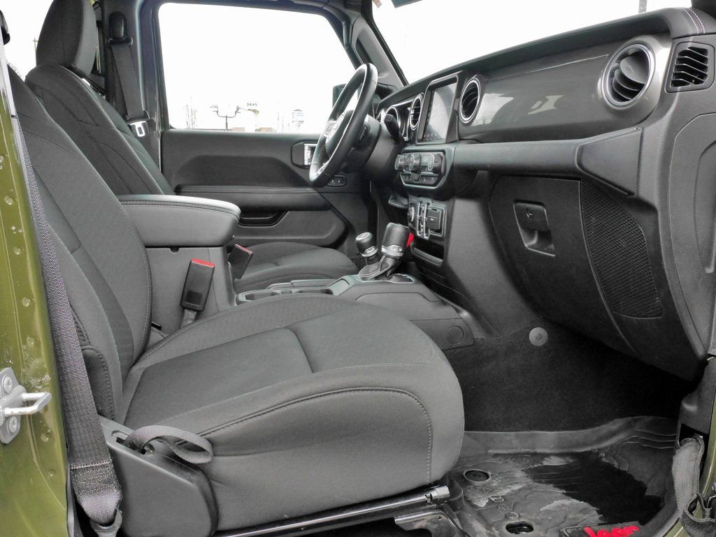 Used 2021 Jeep Wrangler Unlimited Sahara w/ Uconnect 4C Nav & Sound Group image 12