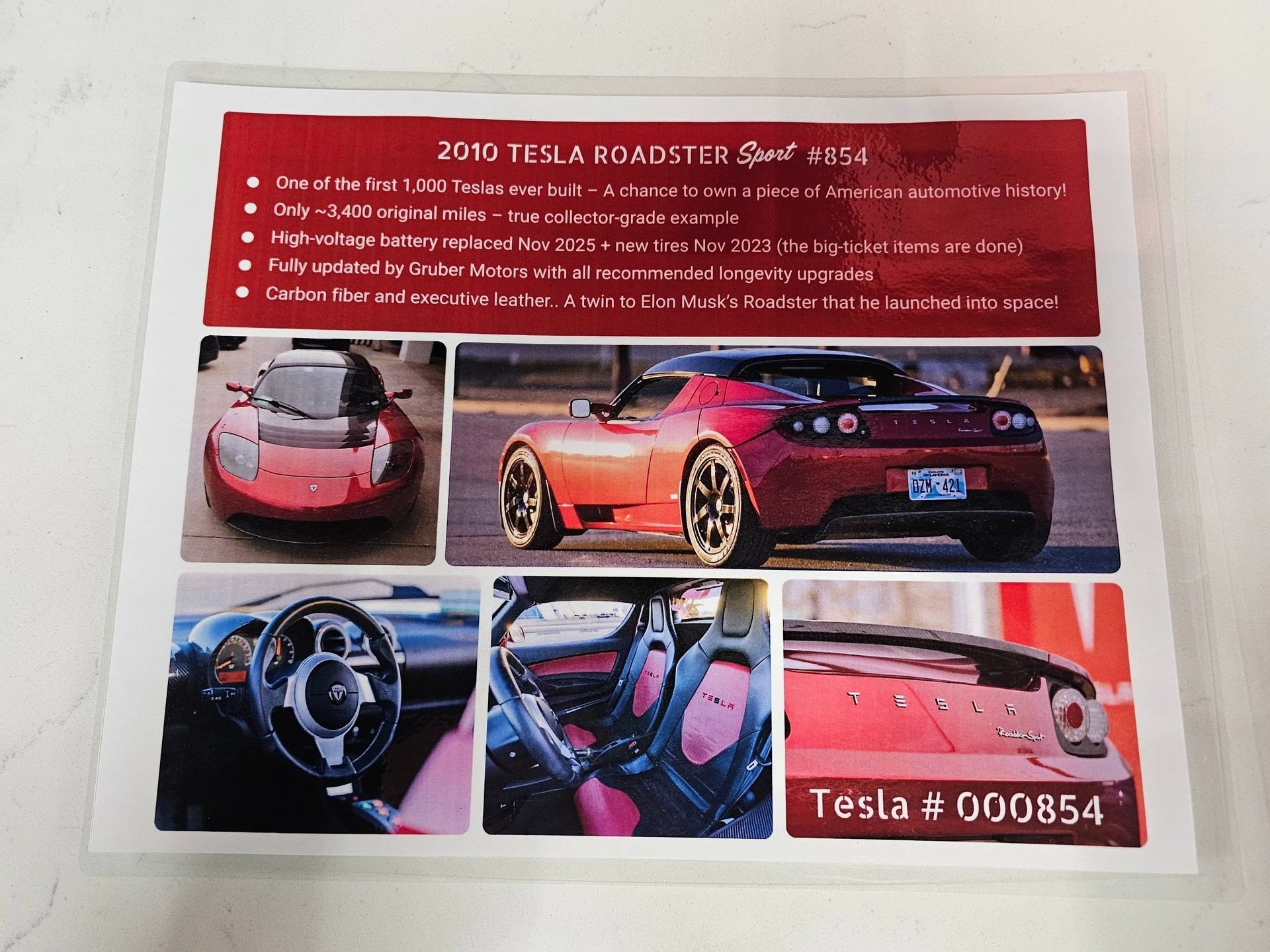 Used 2010 Tesla Roadster Sport RWD image 7