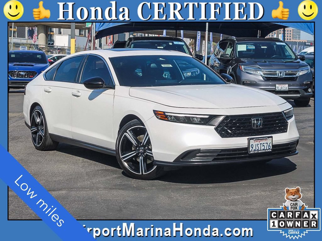 Certified 2024 Honda Accord Sport
