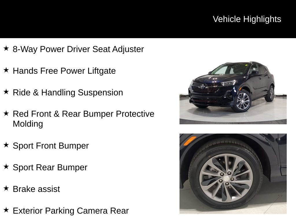Used 2020 Buick Encore GX Select w/ Sport Touring Package AWD/4WD image 19