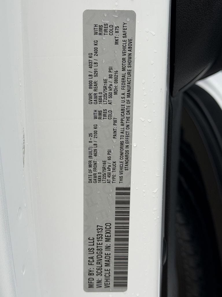 Used 2026 RAM ProMaster 2500 w/ Convenience Group FWD image 30