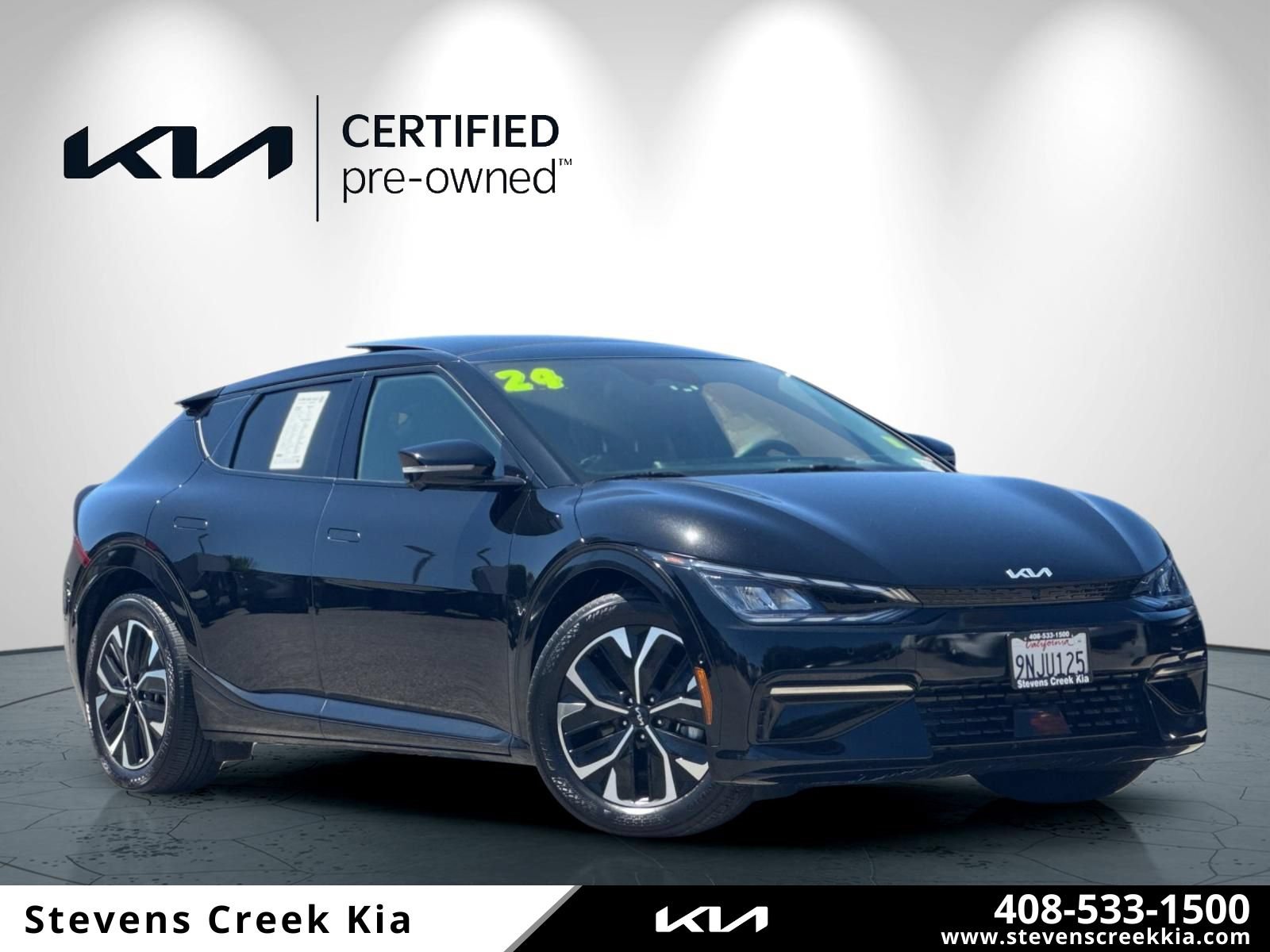 Certified 2024 Kia EV6 GT-Line w/ GT-Line White Seat Package