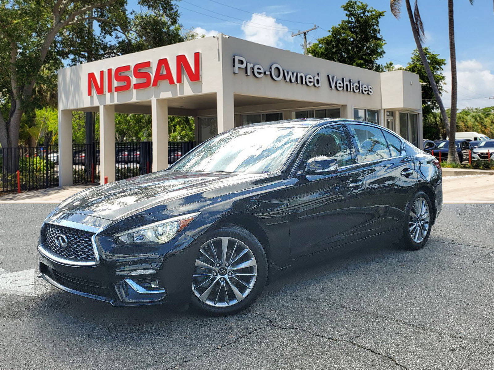 Used 2024 INFINITI Q50 Luxe w/ Cargo Package