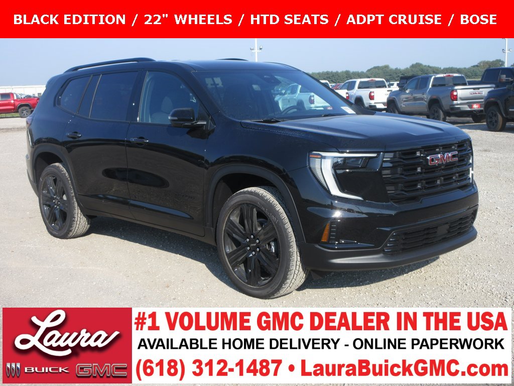 New 2026 GMC Acadia Elevation w/ Black Edition