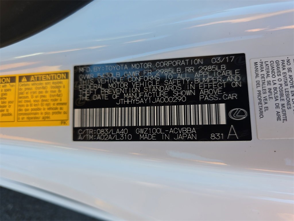 Used 2018 Lexus LC 500h image 34