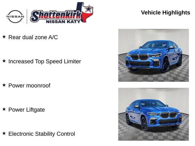 Used 2020 BMW X6 M50i AWD/4WD image 12