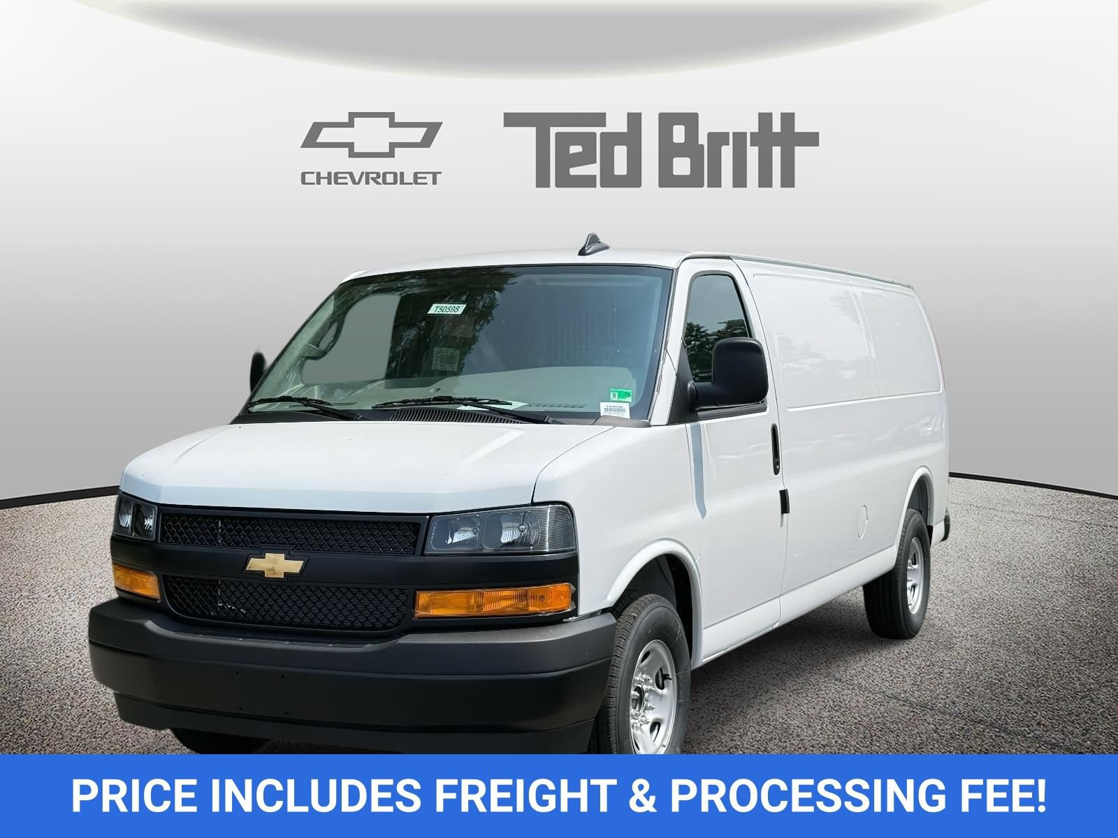 New 2025 Chevrolet Express 3500 Extended RWD image 1