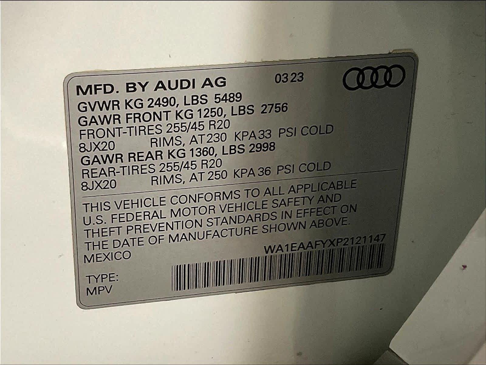 Certified 2023 Audi Q5 2.0T Premium Plus w/ Premium Plus Package AWD/4WD image 35